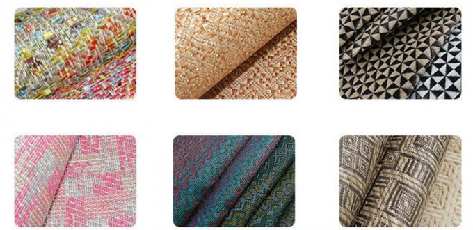 Woven Paper Fabrics Textiles cloth material paper wire crafts 3