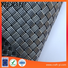 China chequered with black and white 8X8 Textilene mesh weave fabric dull polish PVC coated mesh fabric supplier