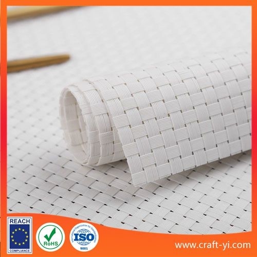 White Color 8x8 Textilene Plus Mesh Fabric Anti-Ultraviolet Ray Pvc Outside Coated 0