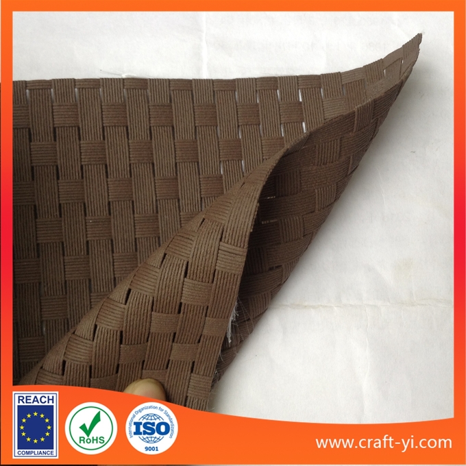 Brown 8X8 Textilene mesh weave fabric dull polish PVC coated mesh fabric 0